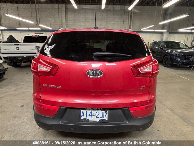 2011 Kia Sportage Ex მანქანა იყიდება აუქციონზე, vin: KNDPC3A26B7149417, აუქციონის ნომერი: 40088161
