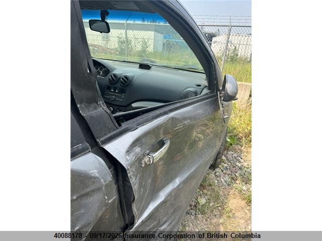 40088178 :رقم المزاد ، 3G1TX55E89L118641 vin ، 2009 Chevrolet Aveo مزاد بيع