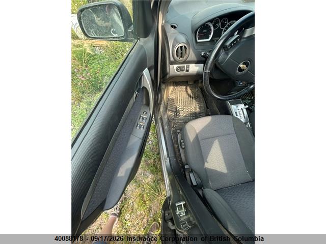40088178 :رقم المزاد ، 3G1TX55E89L118641 vin ، 2009 Chevrolet Aveo مزاد بيع