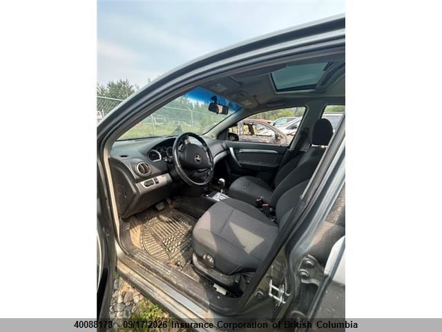 40088178 :رقم المزاد ، 3G1TX55E89L118641 vin ، 2009 Chevrolet Aveo مزاد بيع