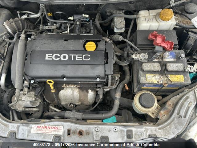 40088178 :رقم المزاد ، 3G1TX55E89L118641 vin ، 2009 Chevrolet Aveo مزاد بيع