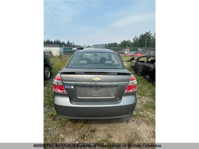 40088178 :رقم المزاد ، 3G1TX55E89L118641 vin ، 2009 Chevrolet Aveo مزاد بيع