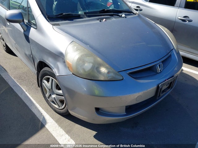 2007 Honda Fit მანქანა იყიდება აუქციონზე, vin: JHMGD37447S814727, აუქციონის ნომერი: 40088188