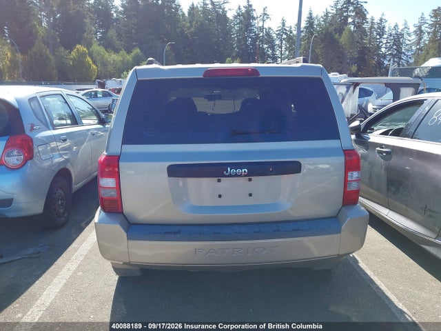 Продажа на аукционе авто 2009 Jeep Patriot Sport, vin: 1J4FT28AX9D190979, номер лота: 40088189