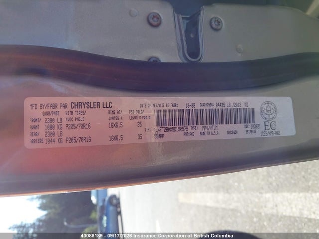 Продажа на аукционе авто 2009 Jeep Patriot Sport, vin: 1J4FT28AX9D190979, номер лота: 40088189