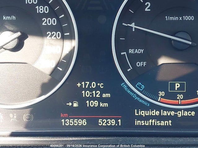 2013 Bmw 320i მანქანა იყიდება აუქციონზე, vin: WBA3C3C58DF146546, აუქციონის ნომერი: 40088201