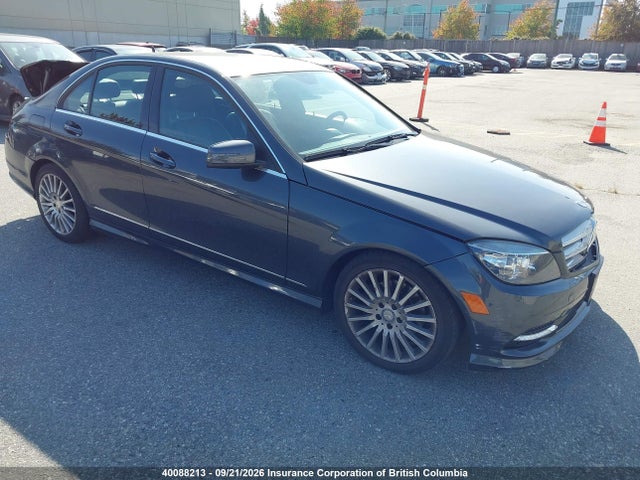 40088213 :رقم المزاد ، WDDGF8FB2BF558393 vin ، 2011 Mercedes-benz C 250 4matic مزاد بيع