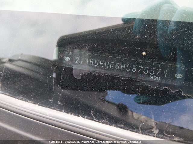 2T1BURHE6HC875571 Toyota Corolla L/le/xle/se/xse