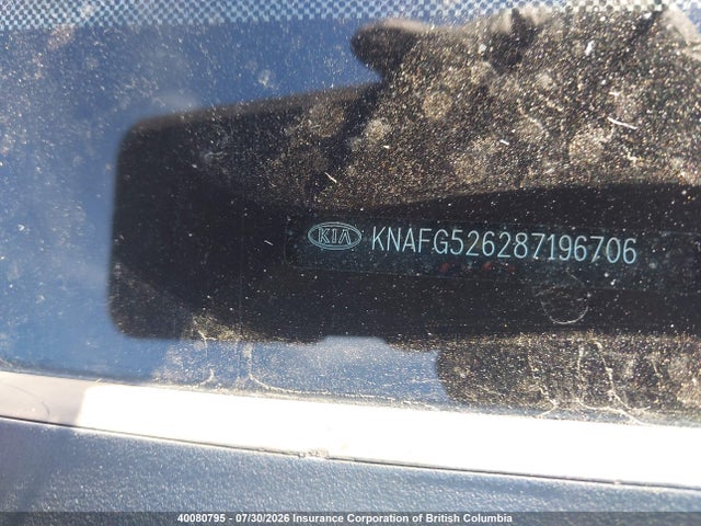 Продажа на аукционе авто 2008 Kia Rondo Lx/ex, vin: KNAFG526287196706, номер лота: 40080795