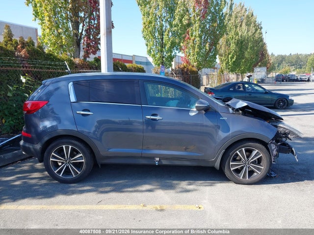 40087508 :رقم المزاد ، KNDPCCA62G7806207 vin ، 2016 Kia Sportage Ex/sx مزاد بيع
