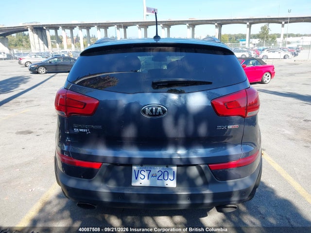 40087508 :رقم المزاد ، KNDPCCA62G7806207 vin ، 2016 Kia Sportage Ex/sx مزاد بيع