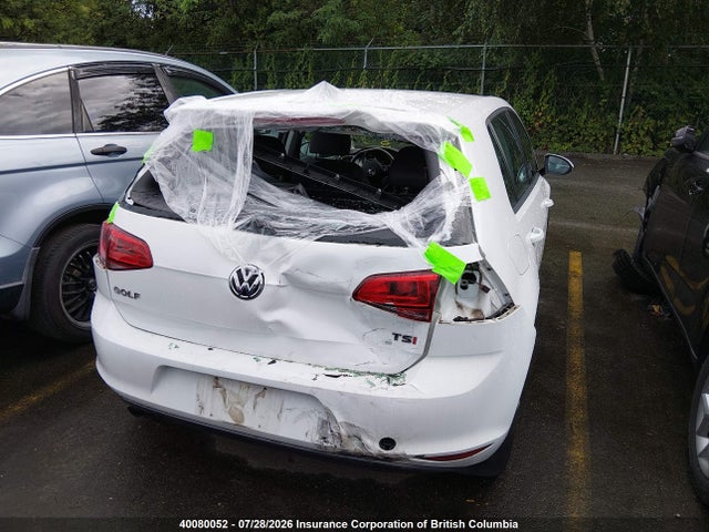 40080052 :رقم المزاد ، 3VW117AUXGM045608 vin ، 2016 Volkswagen Golf 1.8 Tsi Comfortline/1.8 Tsi Highline/1.8 Tsi Trendline مزاد بيع