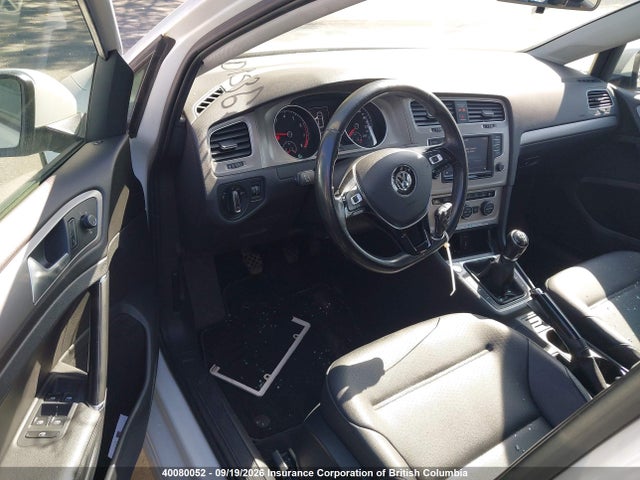 40080052 :رقم المزاد ، 3VW117AUXGM045608 vin ، 2016 Volkswagen Golf 1.8 Tsi Comfortline/1.8 Tsi Highline/1.8 Tsi Trendline مزاد بيع