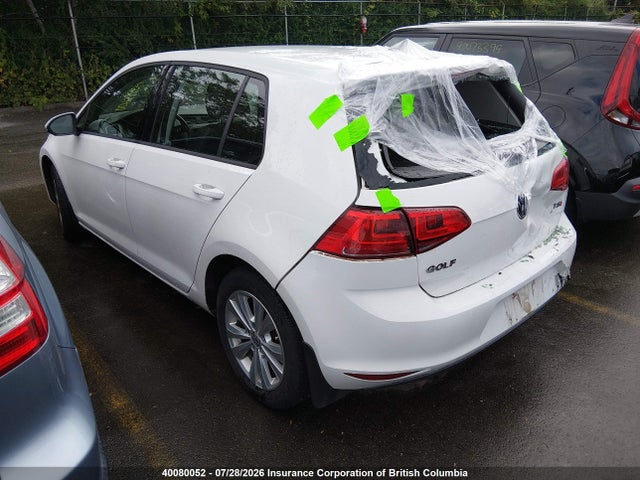 40080052 :رقم المزاد ، 3VW117AUXGM045608 vin ، 2016 Volkswagen Golf 1.8 Tsi Comfortline/1.8 Tsi Highline/1.8 Tsi Trendline مزاد بيع
