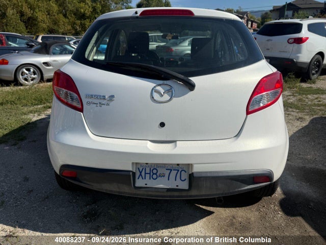 2012 Mazda Mazda2 მანქანა იყიდება აუქციონზე, vin: JM1DE1KY3C0146442, აუქციონის ნომერი: 40088237
