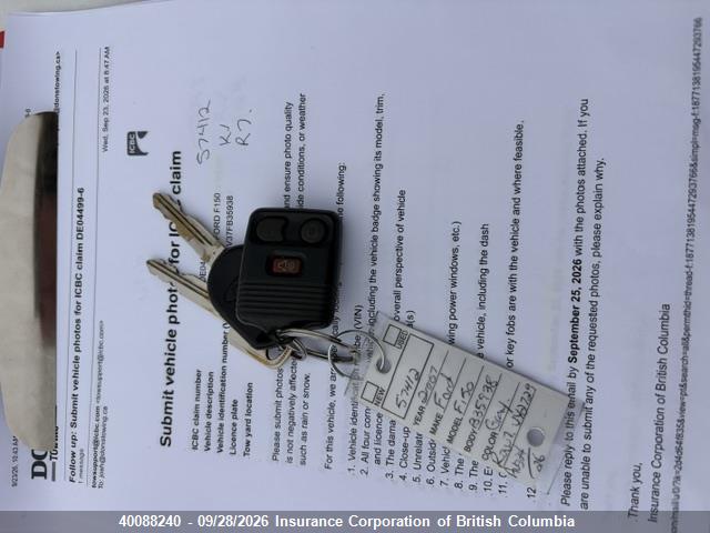 Aukcja sprzedaży 2007 Ford F150, vin: 1FTPX14V37FB35938, numer aukcji: 40088240