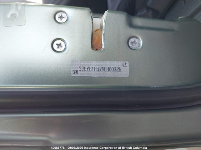 Продаж на аукціоні авто 2004 Honda Element Ex, vin: 5J6YH18574L800326, номер лоту: 40086778
