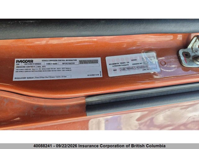 Kenworth Construction T680 2023 1XKYD49X1PJ999025 Image 17