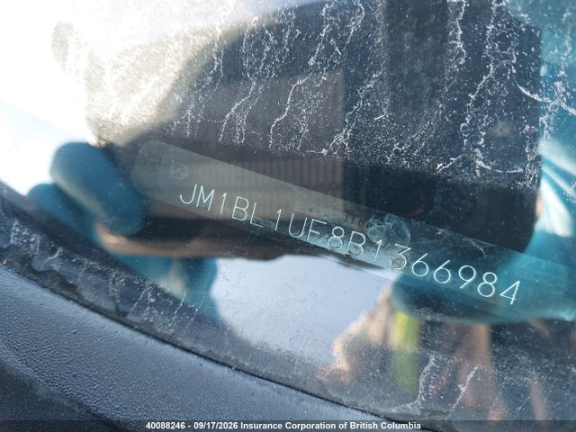 40088246 :رقم المزاد ، JM1BL1UF8B1366984 vin ، 2011 Mazda Mazda3 Gx مزاد بيع