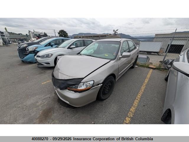 Aukcja sprzedaży 1999 Honda Accord Ex, vin: 1HGCG1653XA802310, numer aukcji: 40088270