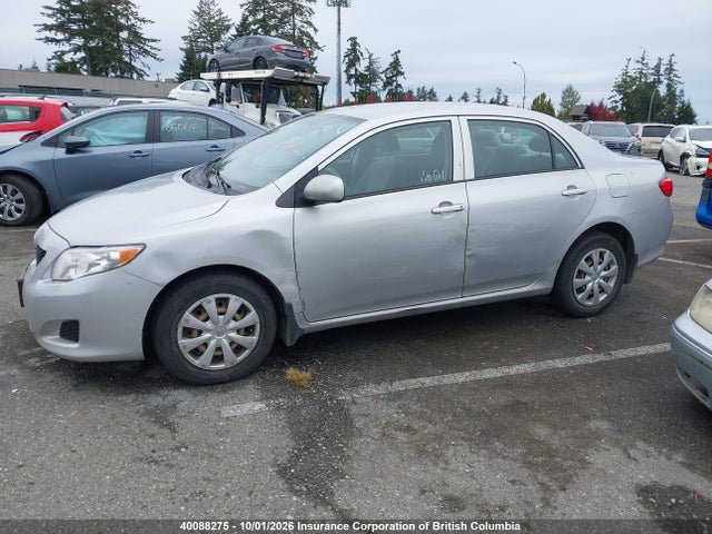 Продаж на аукціоні авто 2009 Toyota Corolla Ce, vin: 2T1BU40E49C037975, номер лоту: 40088275