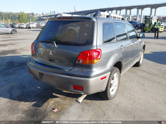 Продаж на аукціоні авто 2003 Mitsubishi Outlander Ls, vin: JA4LZ31G33U610904, номер лоту: 40088277