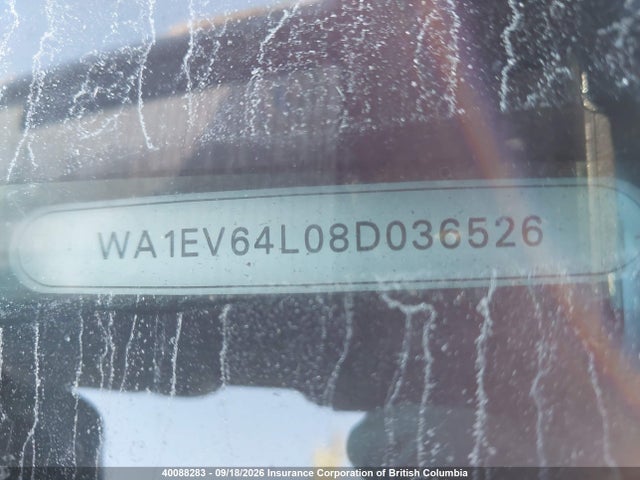 Aukcja sprzedaży 2008 Audi Q7, vin: WA1EV64L08D036526, numer aukcji: 40088283