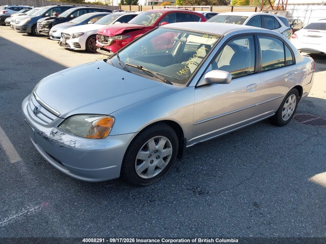 Aukcja sprzedaży 2002 Honda Civic, vin: 2HGES16852H914487, numer aukcji: 40088291