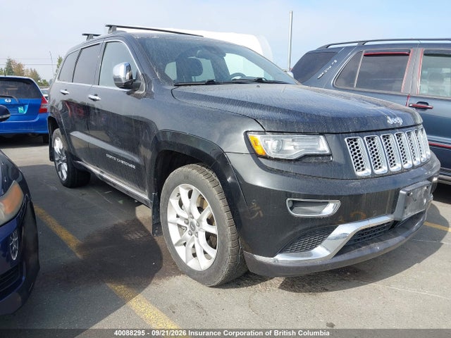 2014 Jeep Grand Cherokee Summit მანქანა იყიდება აუქციონზე, vin: 1C4RJFJM3EC439370, აუქციონის ნომერი: 40088295