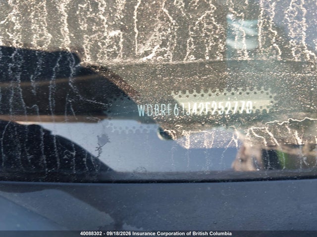40088302 :رقم المزاد ، WDBRF61J42F252770 vin ، 2002 Mercedes-benz C 240 Classic/elegance/sport مزاد بيع