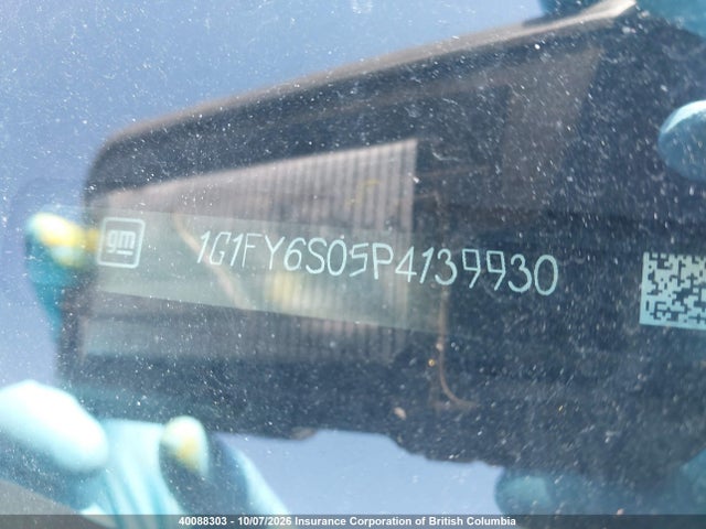 40088303 :رقم المزاد ، 1G1FY6S05P4139930 vin ، 2023 Chevrolet Bolt Euv Lt مزاد بيع