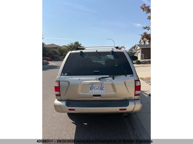 Aukcja sprzedaży 2001 Nissan Pathfinder Le/se/xe, vin: JN8DR09YX1W606439, numer aukcji: 40088311