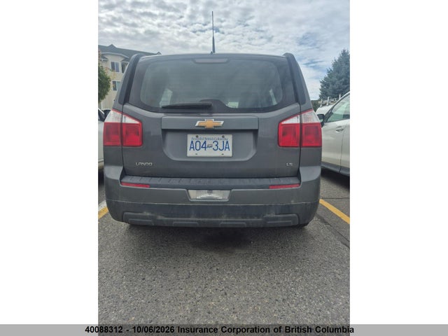 40088312 :رقم المزاد ، KL77P1EM4CK652086 vin ، 2012 Chevrolet Orlando Ls مزاد بيع