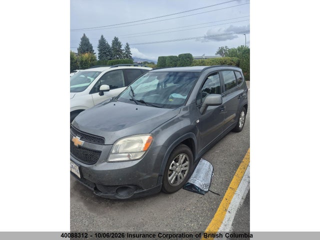 40088312 :رقم المزاد ، KL77P1EM4CK652086 vin ، 2012 Chevrolet Orlando Ls مزاد بيع