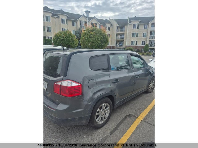 40088312 :رقم المزاد ، KL77P1EM4CK652086 vin ، 2012 Chevrolet Orlando Ls مزاد بيع