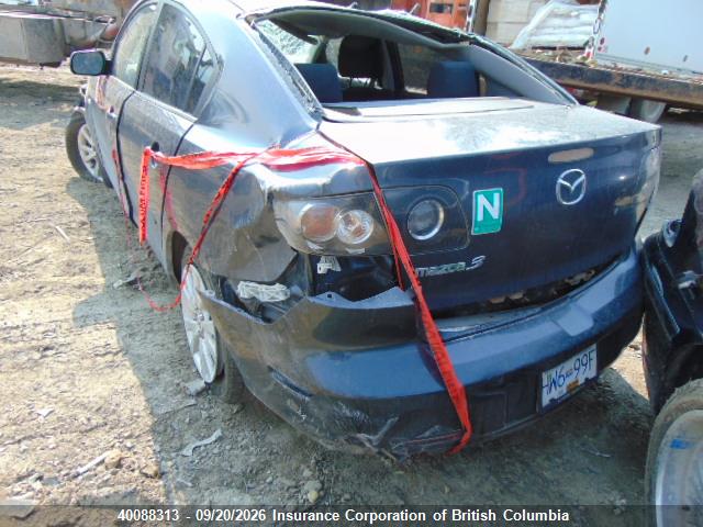 Aukcja sprzedaży 2008 Mazda 3 I, vin: JM1BK32F581107945, numer aukcji: 40088313
