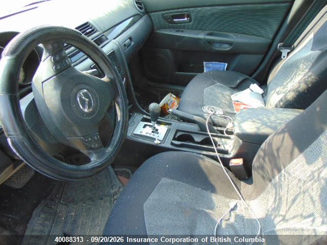 Aukcja sprzedaży 2008 Mazda 3 I, vin: JM1BK32F581107945, numer aukcji: 40088313