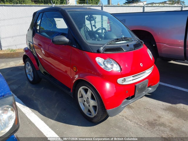 40088315 :رقم المزاد ، WMEAK00F56J258649 vin ، 2006 Smart Fortwo مزاد بيع