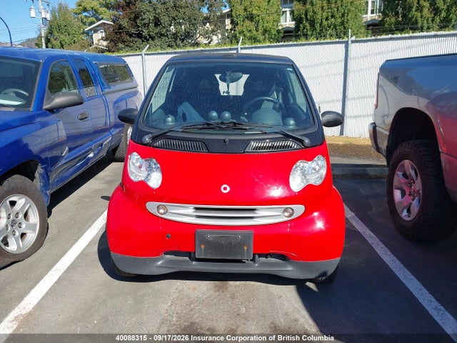 40088315 :رقم المزاد ، WMEAK00F56J258649 vin ، 2006 Smart Fortwo مزاد بيع