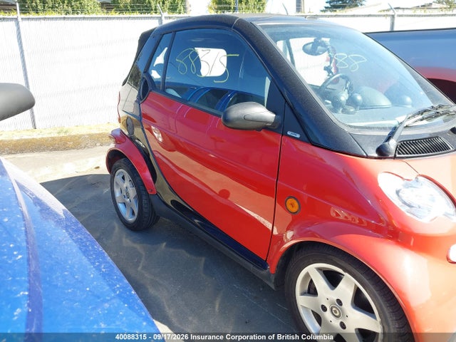 40088315 :رقم المزاد ، WMEAK00F56J258649 vin ، 2006 Smart Fortwo مزاد بيع