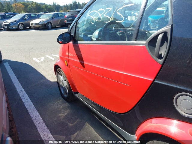 40088315 :رقم المزاد ، WMEAK00F56J258649 vin ، 2006 Smart Fortwo مزاد بيع