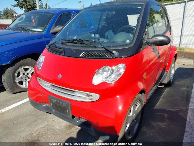 40088315 :رقم المزاد ، WMEAK00F56J258649 vin ، 2006 Smart Fortwo مزاد بيع