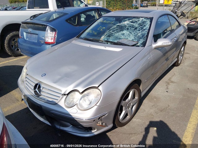 40085716 :رقم المزاد ، WDBTJ75J95F147649 vin ، 2005 Mercedes-benz Clk 500 مزاد بيع