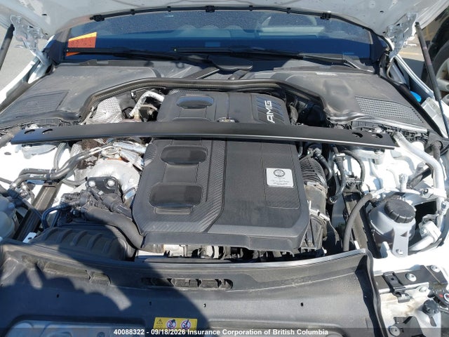 2023 Mercedes-benz C 43 Amg მანქანა იყიდება აუქციონზე, vin: W1KAF8HB1PR130386, აუქციონის ნომერი: 40088322