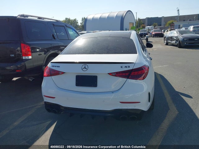 2023 Mercedes-benz C 43 Amg მანქანა იყიდება აუქციონზე, vin: W1KAF8HB1PR130386, აუქციონის ნომერი: 40088322