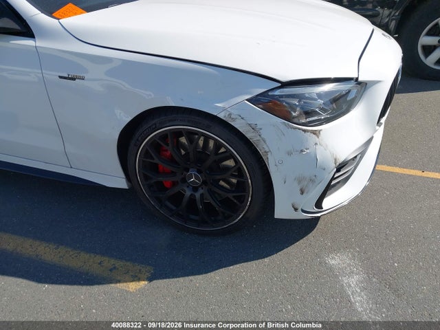 2023 Mercedes-benz C 43 Amg მანქანა იყიდება აუქციონზე, vin: W1KAF8HB1PR130386, აუქციონის ნომერი: 40088322