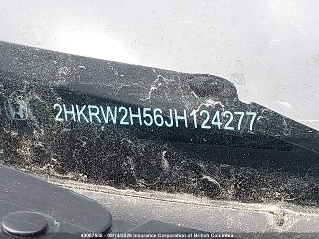 2HKRW2H56JH124277 Honda CR-V EX