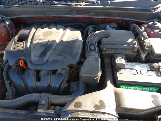 2011 Hyundai Sonata Gls მანქანა იყიდება აუქციონზე, vin: 5NPEB4AC5BH072026, აუქციონის ნომერი: 40088335