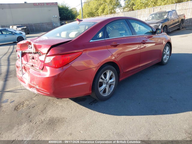 2011 Hyundai Sonata Gls მანქანა იყიდება აუქციონზე, vin: 5NPEB4AC5BH072026, აუქციონის ნომერი: 40088335