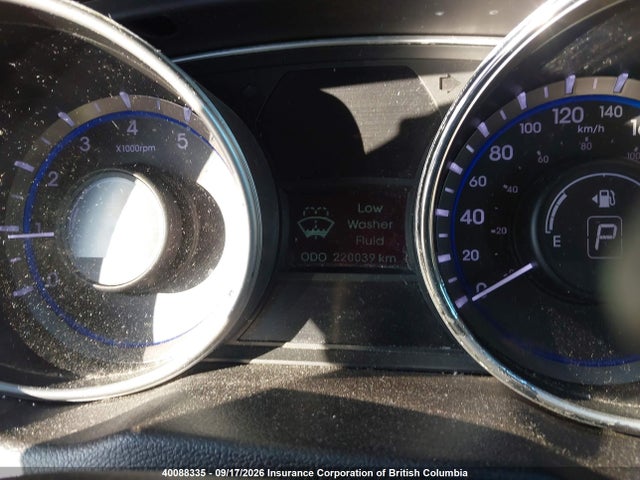 2011 Hyundai Sonata Gls მანქანა იყიდება აუქციონზე, vin: 5NPEB4AC5BH072026, აუქციონის ნომერი: 40088335